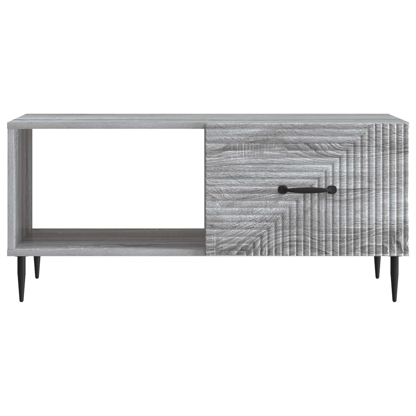 Salontafel Grijs sonoma 90 x 50 x 40 cm Bewerkt hout