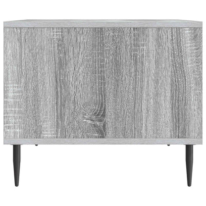 Salontafel Grijs sonoma 90 x 50 x 40 cm Bewerkt hout