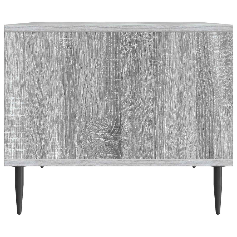 Salontafel Grijs sonoma 90 x 50 x 40 cm Bewerkt hout