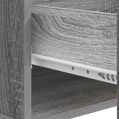 Salontafel met lade Grijs sonoma 49 x 50 x 40 cm Bewerkt hout