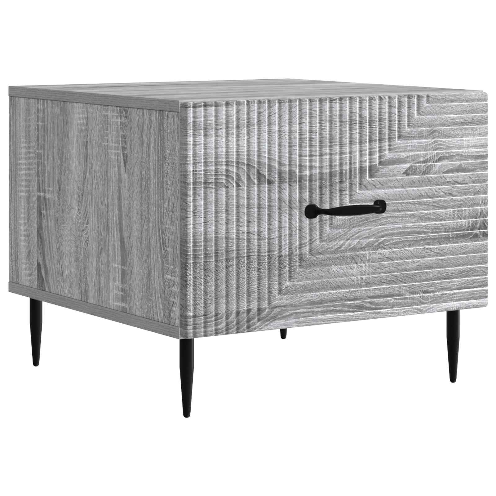 Salontafel met lade Grijs sonoma 49 x 50 x 40 cm Bewerkt hout