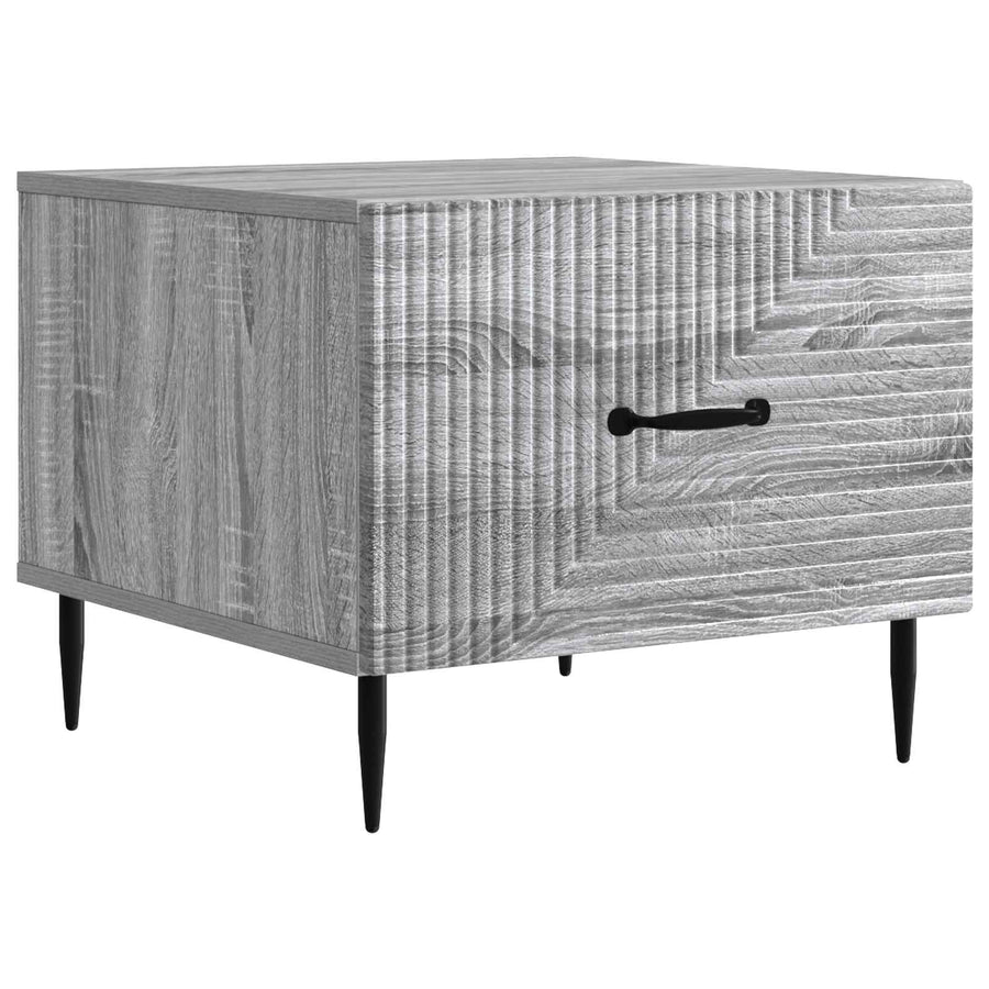 Salontafel met lade Grijs sonoma 49 x 50 x 40 cm Bewerkt hout
