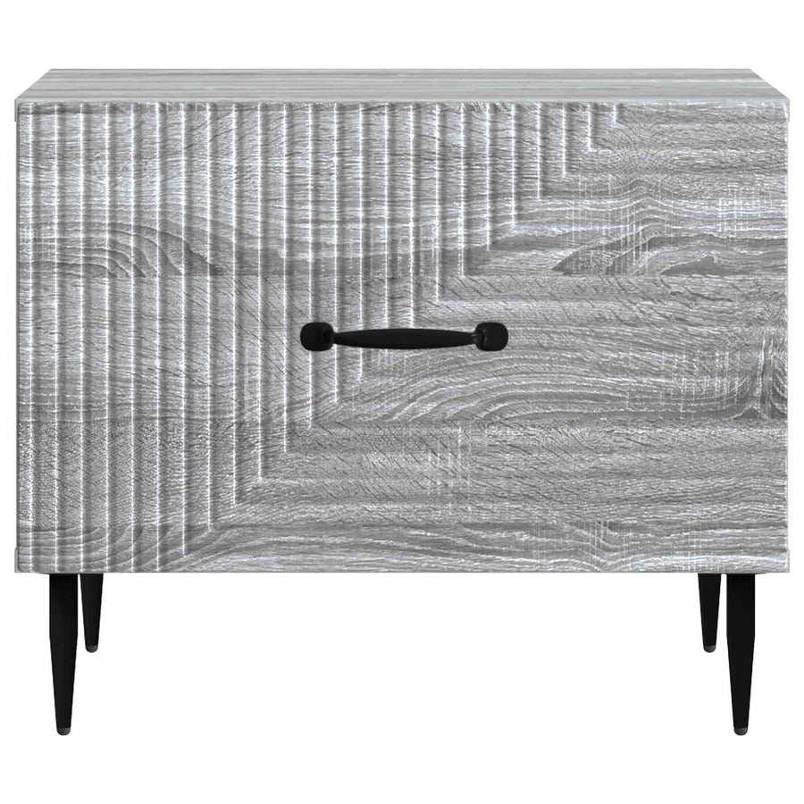 Salontafel met lade Grijs sonoma 49 x 50 x 40 cm Bewerkt hout