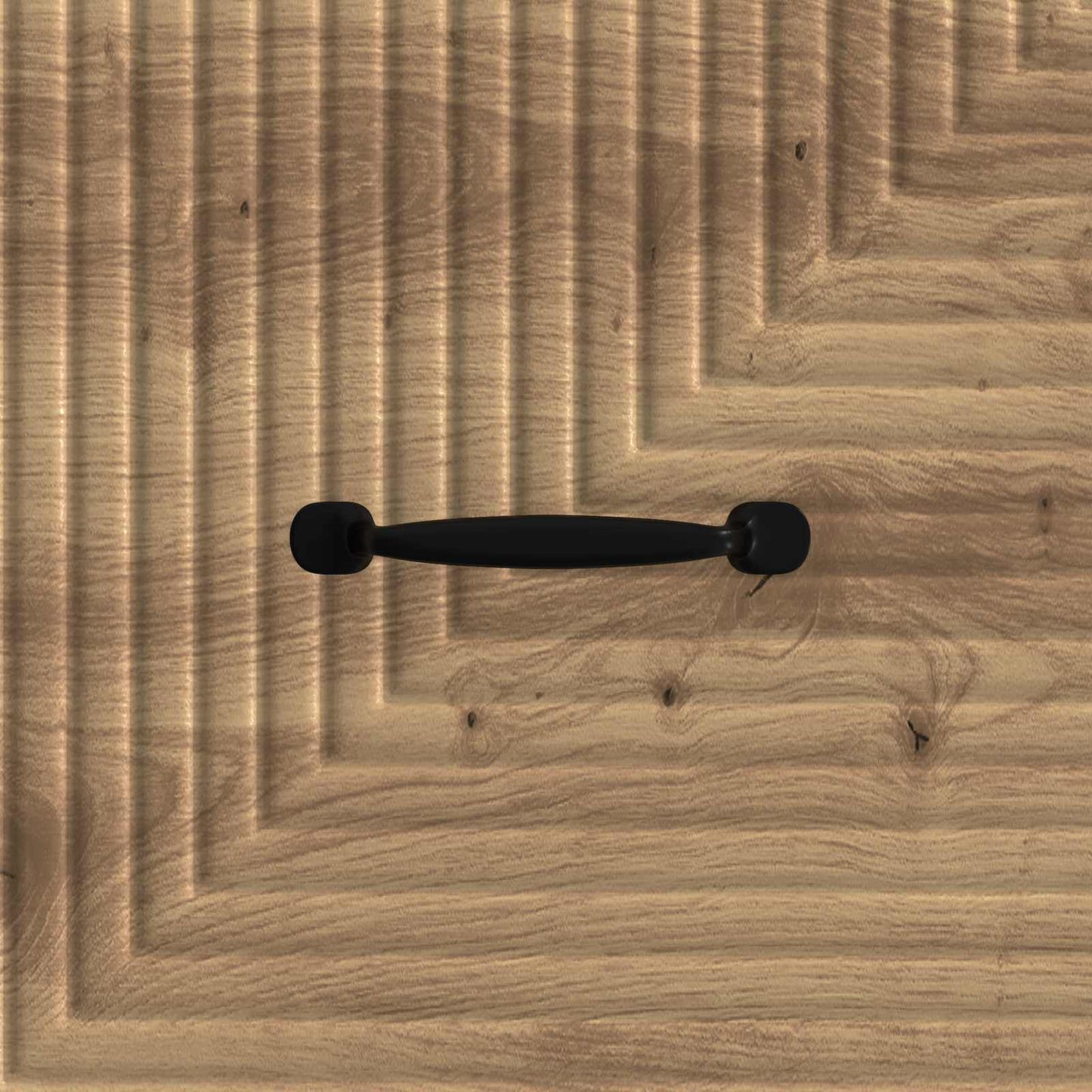 Salontafel Artisanaal eiken 49 x 50 x 40 cm Bewerkt hout