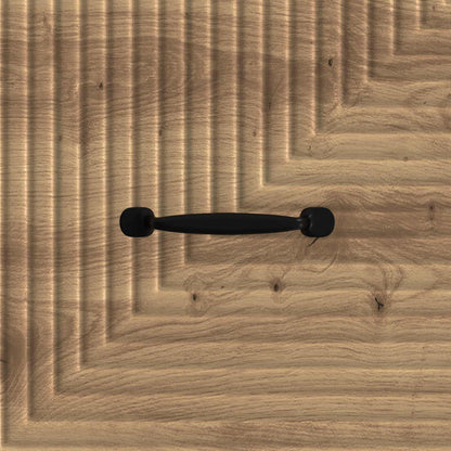Salontafel Artisanaal eiken 49 x 50 x 40 cm Bewerkt hout