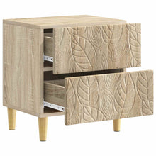 Nachtkastje Sonoma Eiken 43 x 34,5 x 48 cm Bewerkt hout