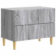 Nachtkastje 62x34,5x48 cm grijs sonoma bewerkt hout