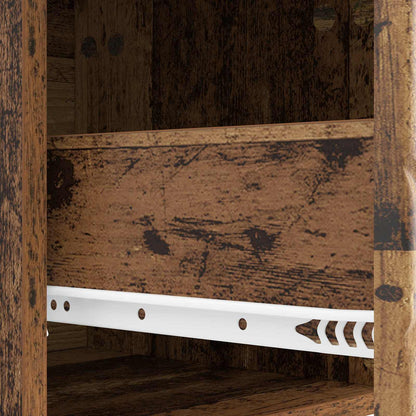 Nachtkastje Oud hout 62 x 34,5 x 48 cm Bewerkt hout