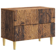 Nachtkastje oud hout 62x34,5x48 cm