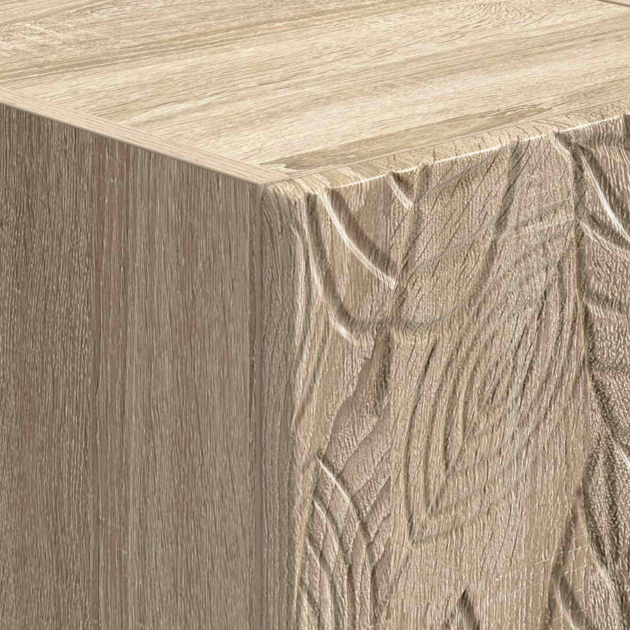 Nachtkastje Sonoma Eiken 43 x 39,5 x 66,5 cm Bewerkt hout