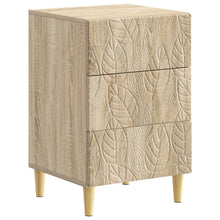 Nachtkastje Sonoma Eiken 43 x 39,5 x 66,5 cm Bewerkt hout