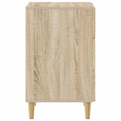 Nachtkastje Sonoma Eiken 43 x 39,5 x 66,5 cm Bewerkt hout
