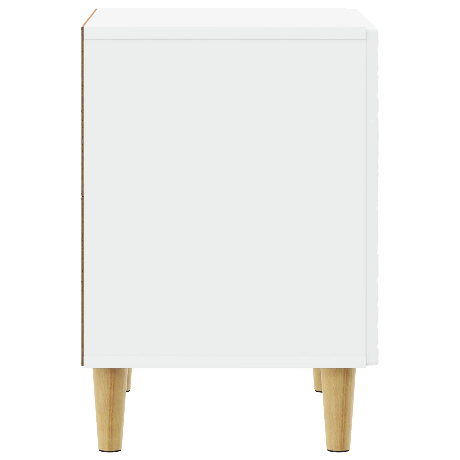 Nachtkastje 2 pcs Wit 43 x 34,5 x 50 cm Bewerkt hout