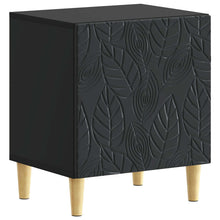 Nachtkastje 2 pcs Zwart 43 x 34,5 x 50 cm Bewerkt hout