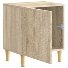 Nachtkastje Sonoma Eiken 43 x 34,5 x 50 cm Bewerkt hout
