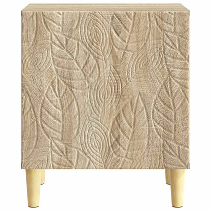 Nachtkastje Sonoma Eiken 43 x 34,5 x 50 cm Bewerkt hout