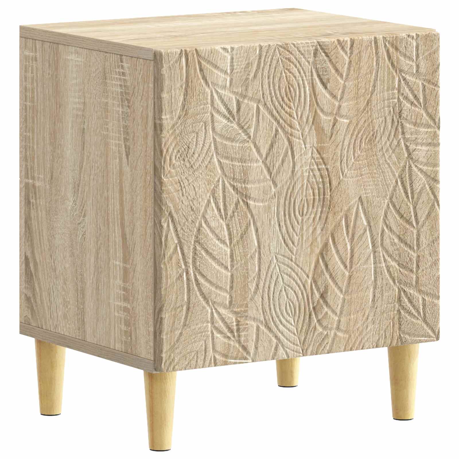 Nachtkastje 2 pcs Sonoma Eiken 43 x 34,5 x 50 cm Bewerkt hout