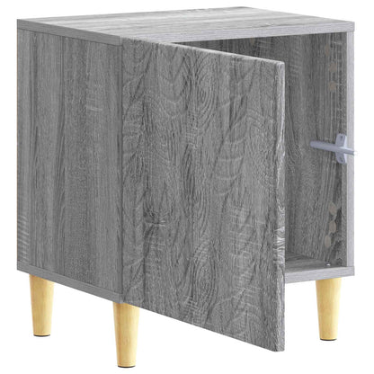 Nachtkastje 2 pcs Grijs Sonoma 43 x 34,5 x 50 cm Bewerkt hout