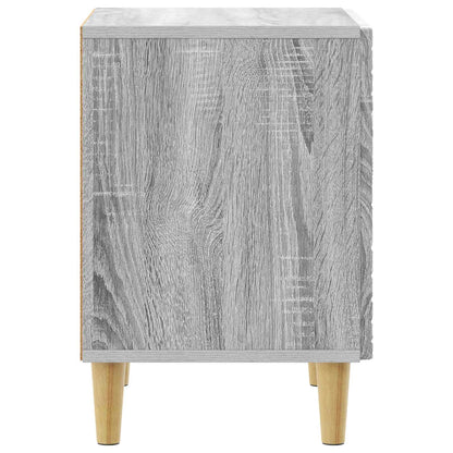 Nachtkastje 2 pcs Grijs Sonoma 43 x 34,5 x 50 cm Bewerkt hout