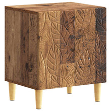 Nachtkastje 2 pcs Oud hout 43 x 34,5 x 50 cm Bewerkt hout