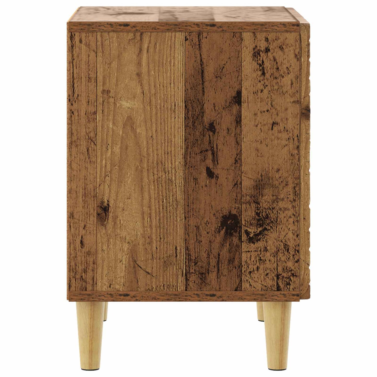 Nachtkastje 2 pcs Oud hout 43 x 34,5 x 50 cm Bewerkt hout