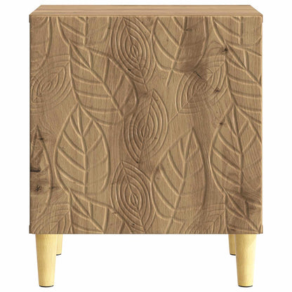 Nachtkastje 2 pcs Artisanaal eiken 43 x 34,5 x 50 cm