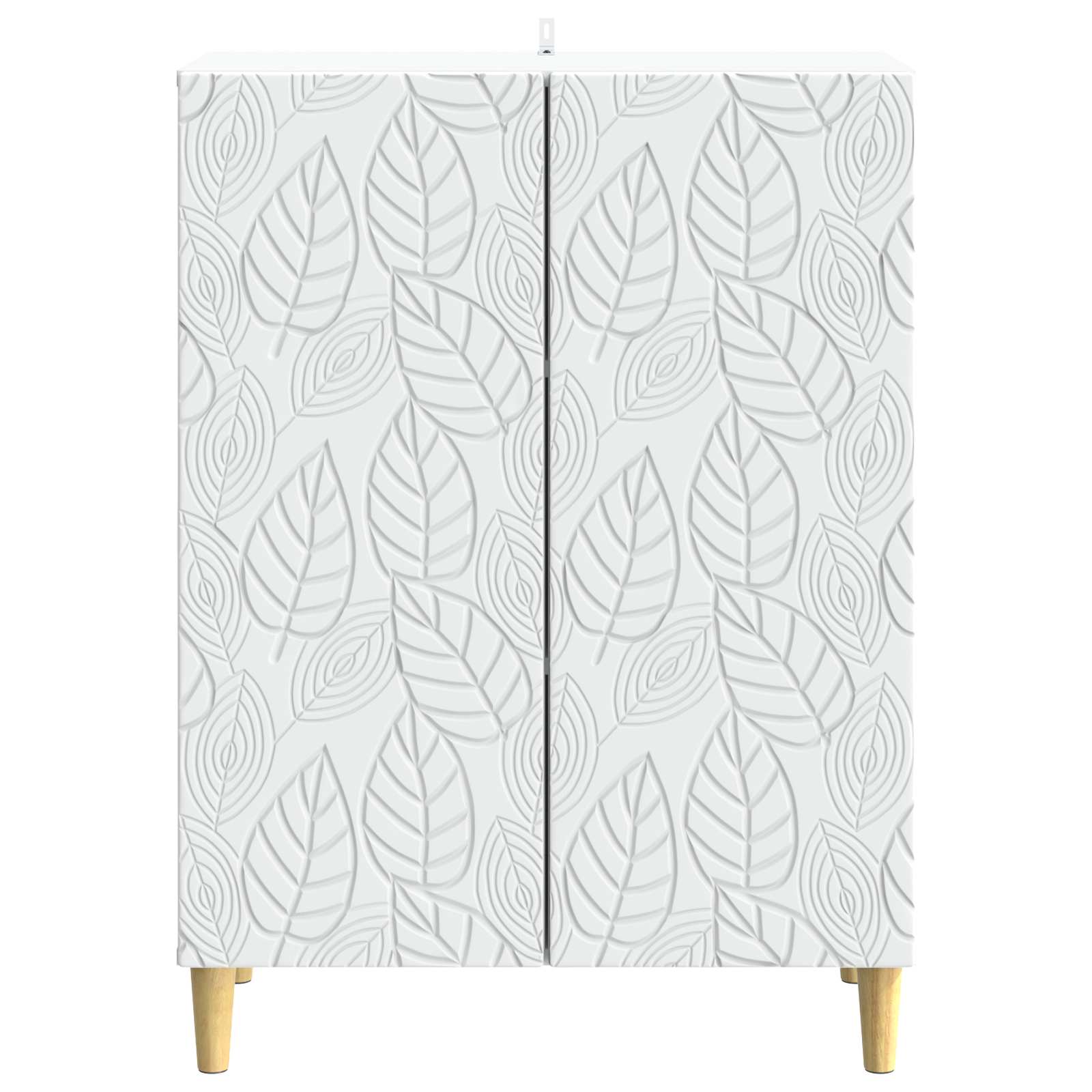 Dressoir Wit 66 x 34,5 x 90 cm Bewerkt hout
