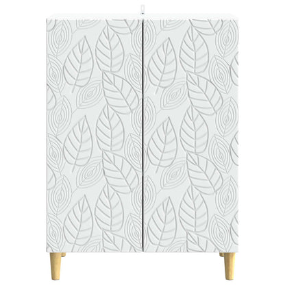 Dressoir Wit 66 x 34,5 x 90 cm Bewerkt hout