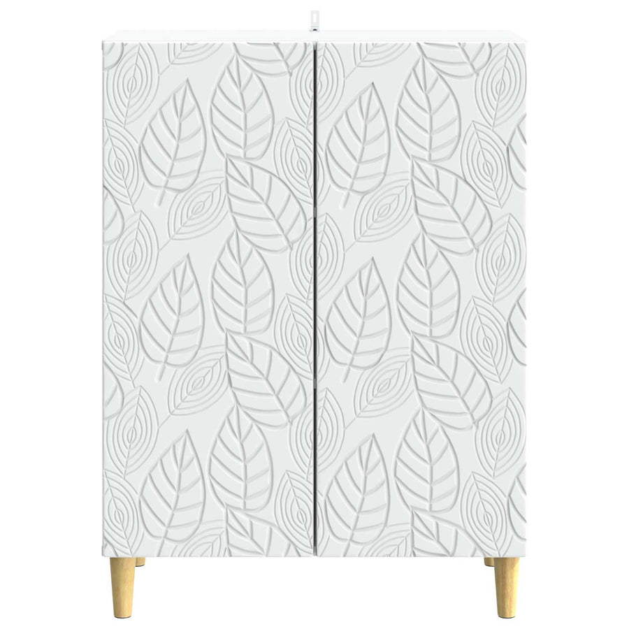 Dressoir Wit 66 x 34,5 x 90 cm Bewerkt hout