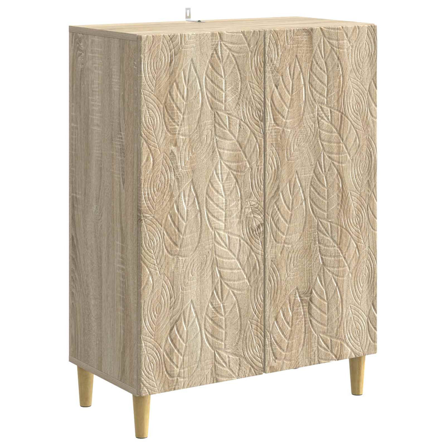 Dressoir Sonoma Eiken 66 x 34,5 x 90 cm Bewerkt hout