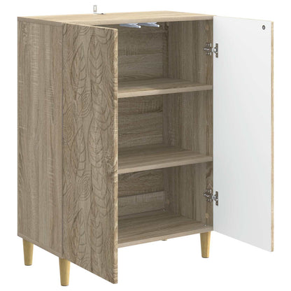 Dressoir Sonoma Eiken 66 x 34,5 x 90 cm Bewerkt hout