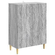 Dressoir 66x34.5x90 cm bewerkt hout grijs
