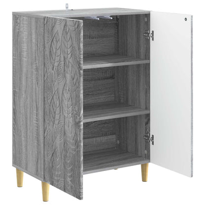 Dressoir Grijs Sonoma 66 x 34,5 x 90 cm Bewerkt hout