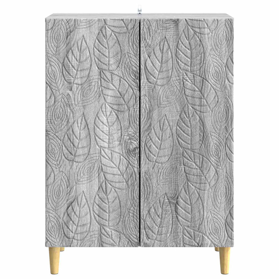 Dressoir Grijs Sonoma 66 x 34,5 x 90 cm Bewerkt hout