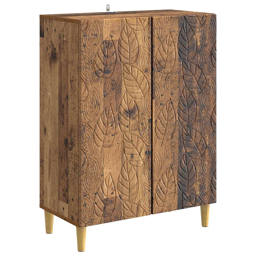 Dressoir Oud hout 66 x 34,5 x 90 cm Bewerkt hout