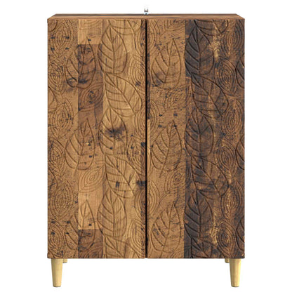 Dressoir Oud hout 66 x 34,5 x 90 cm Bewerkt hout