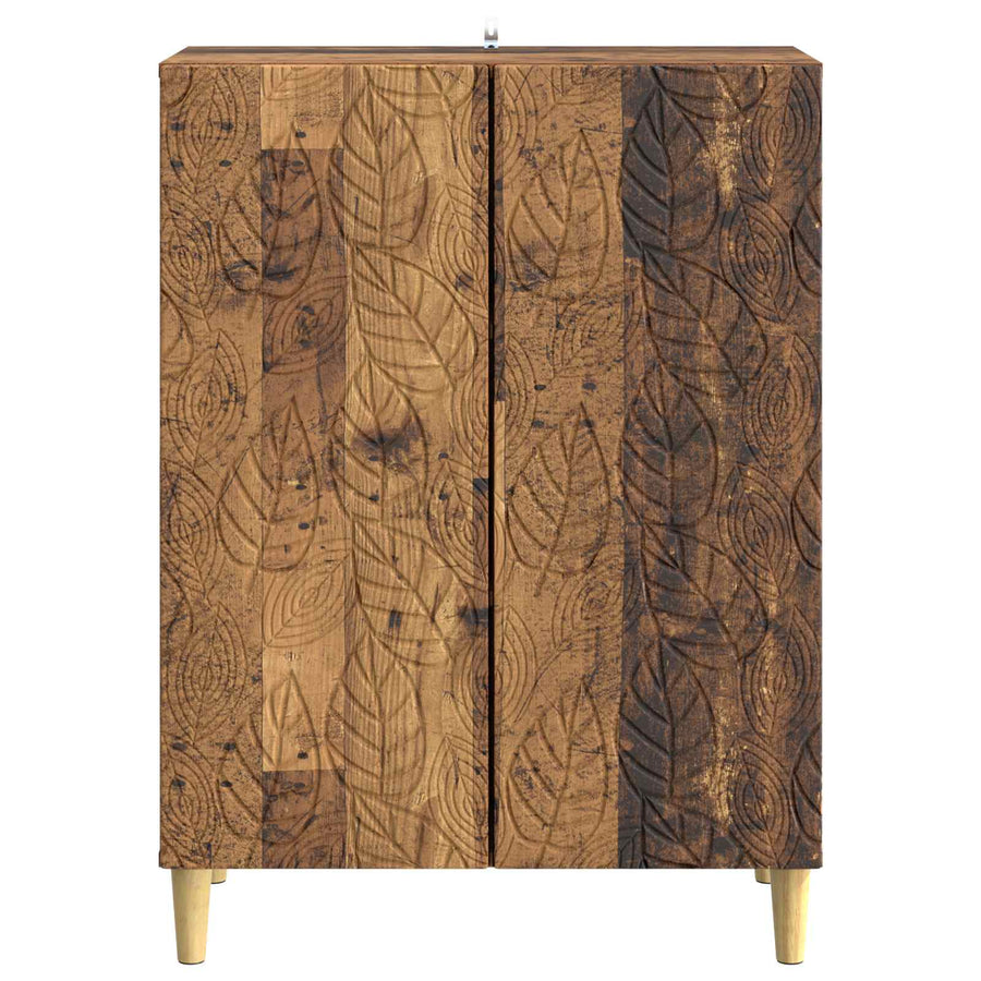 Dressoir Oud hout 66 x 34,5 x 90 cm Bewerkt hout