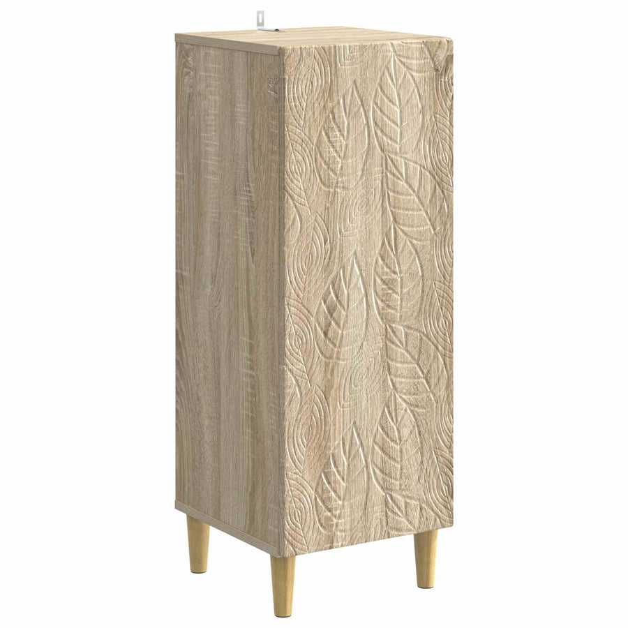 Dressoir Sonoma Eiken 33 x 34,5 x 90 cm Bewerkt hout