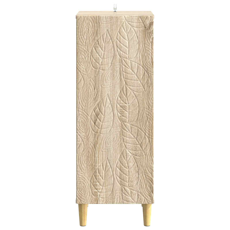 Dressoir Sonoma Eiken 33 x 34,5 x 90 cm Bewerkt hout
