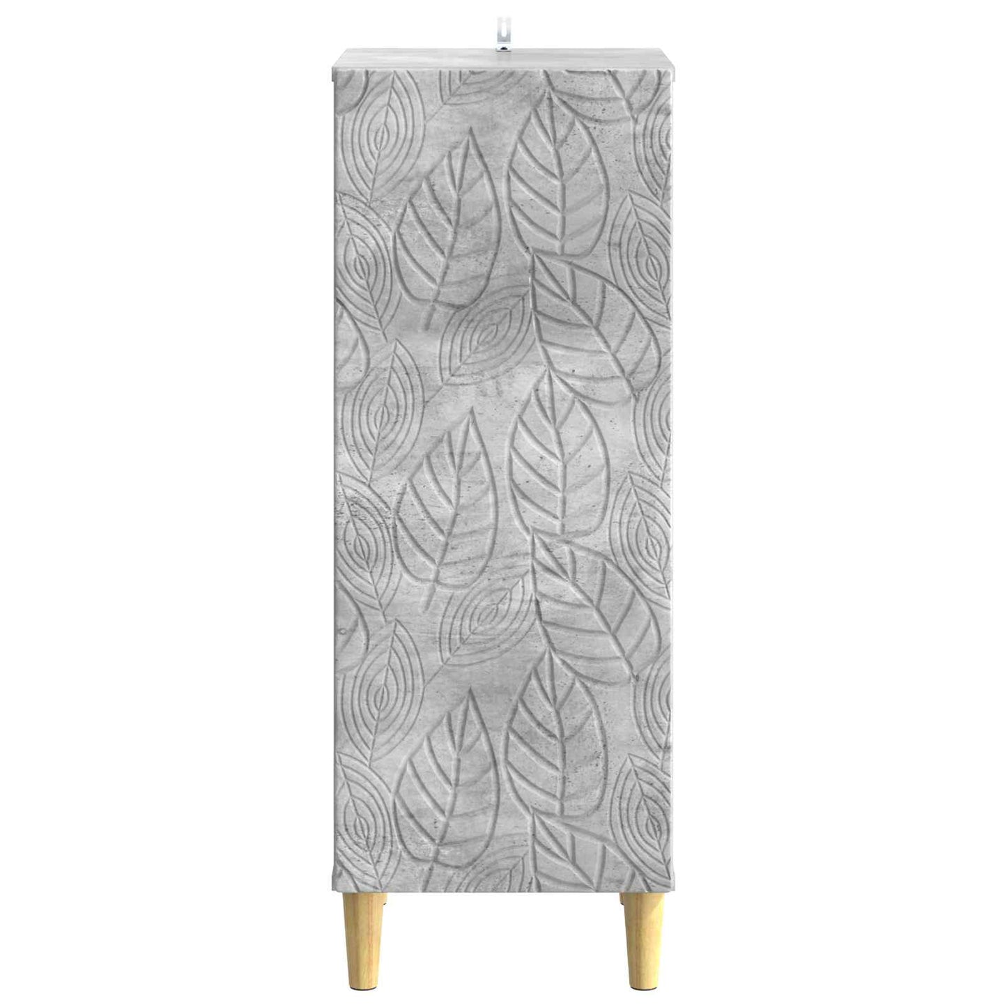 Dressoir Betongrijs 33 x 34,5 x 90 cm Bewerkt hout