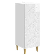Dressoir hoogglans wit 33x34,5x90 cm