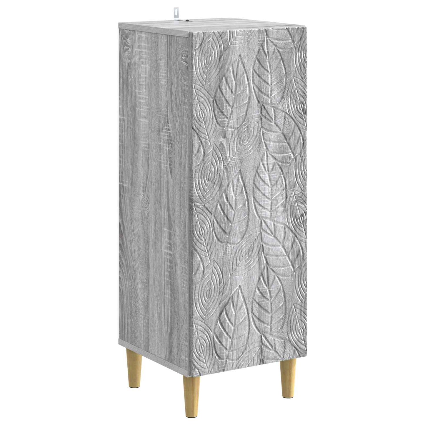 Dressoir Grijs Sonoma 33 x 34,5 x 90 cm Bewerkt hout