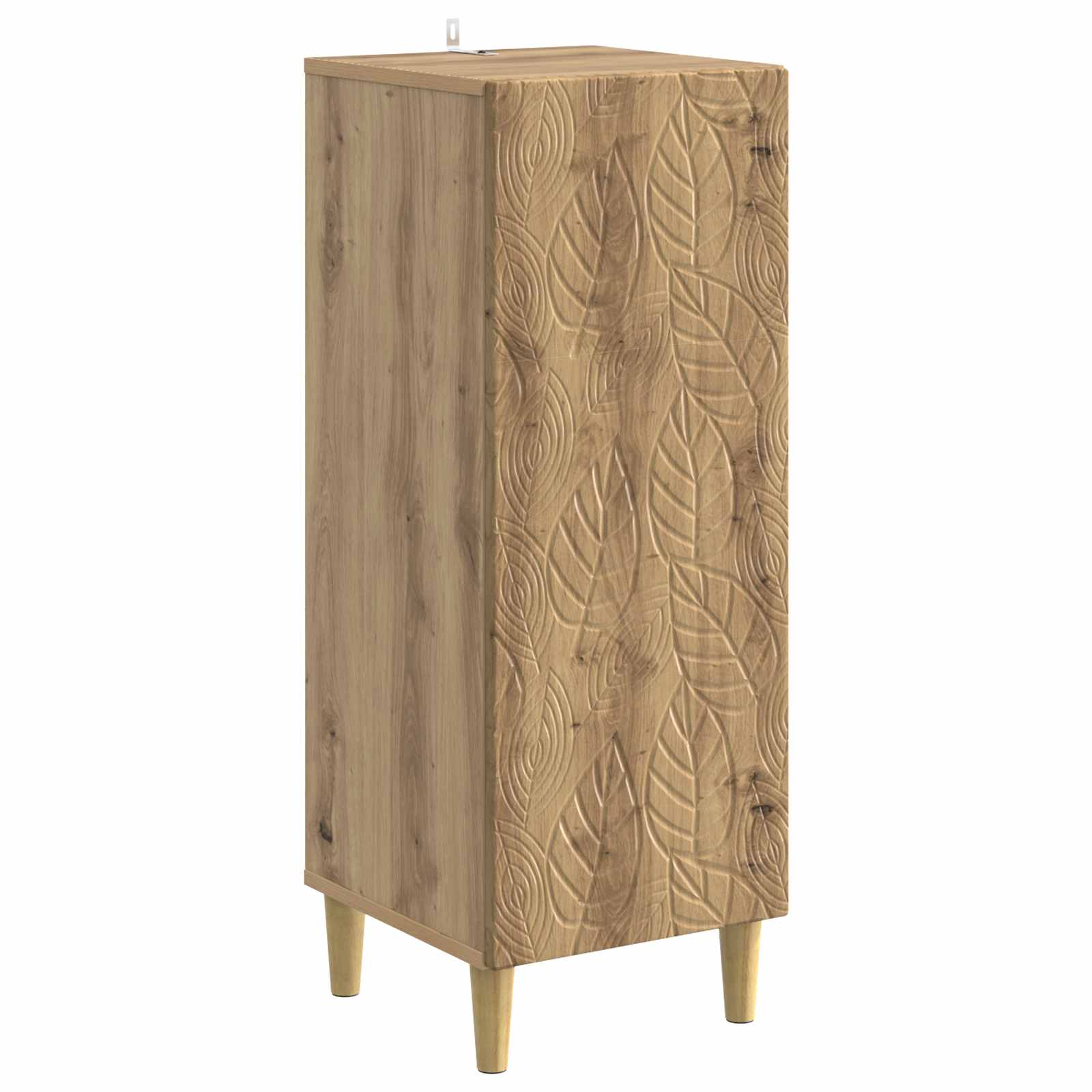 Dressoir Artisanaal eiken 33 x 34,5 x 90 cm Bewerkt hout