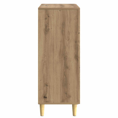 Dressoir Artisanaal eiken 33 x 34,5 x 90 cm Bewerkt hout
