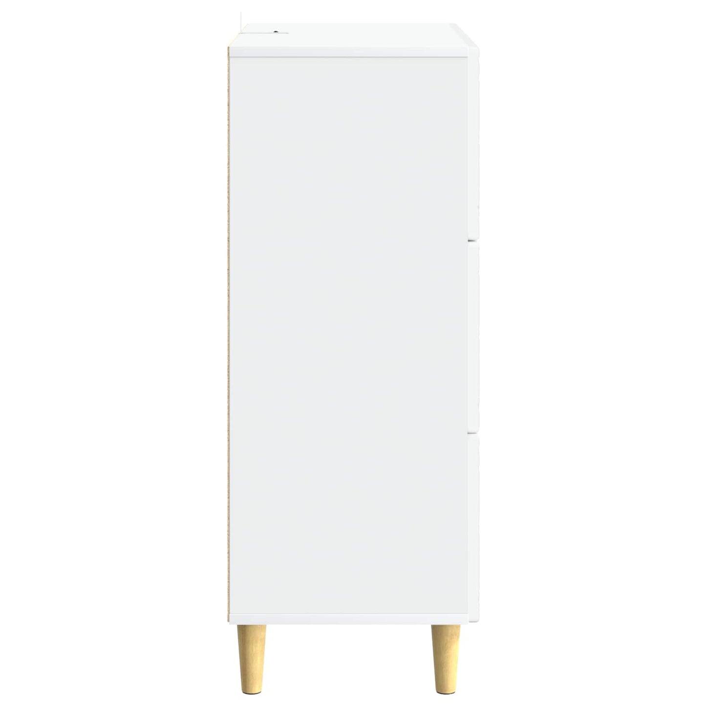 Ladenkast Wit 66 x 34,5 x 90 cm Bewerkt hout
