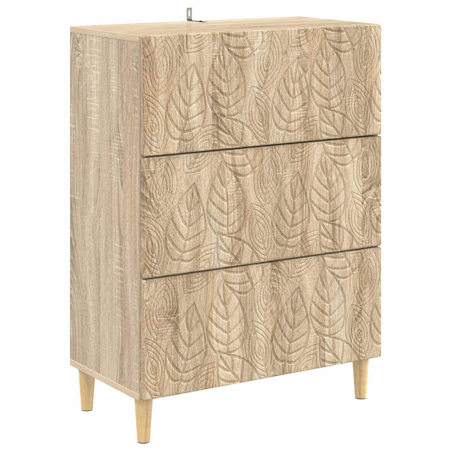 Ladenkast Sonoma Eiken 66 x 34,5 x 90 cm Bewerkt hout