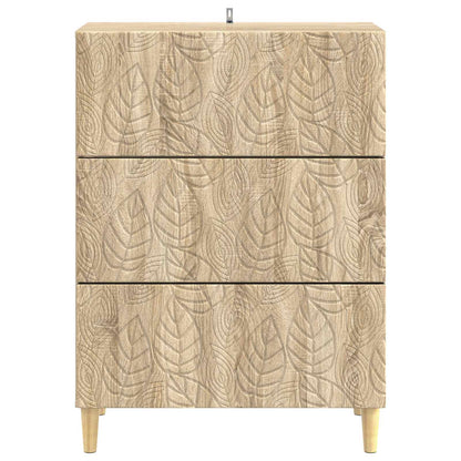 Ladenkast Sonoma Eiken 66 x 34,5 x 90 cm Bewerkt hout