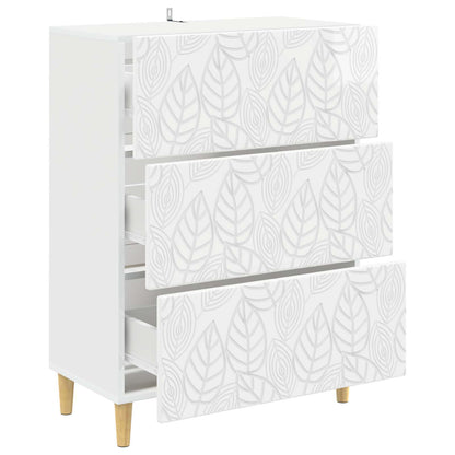 Ladenkast Hoogglans Wit 66 x 34,5 x 90 cm Bewerkt hout