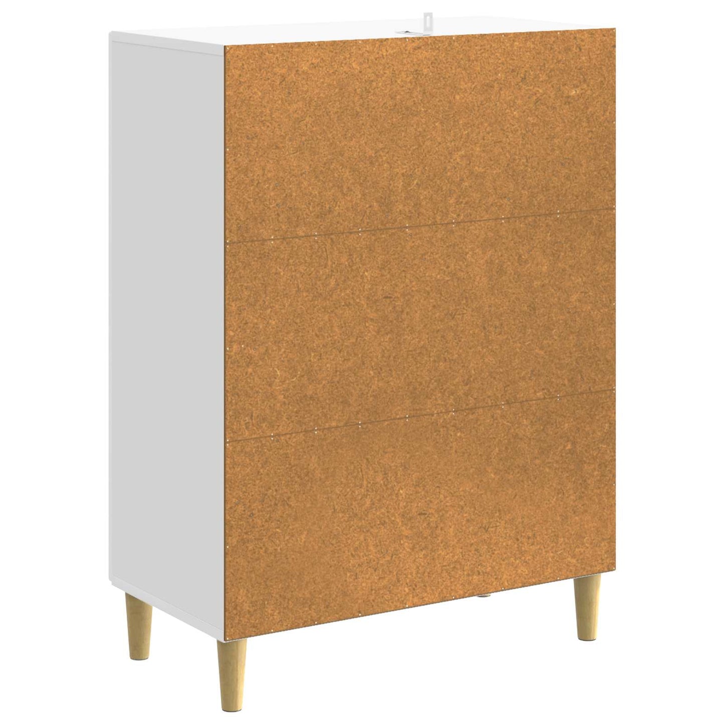 Ladenkast Hoogglans Wit 66 x 34,5 x 90 cm Bewerkt hout