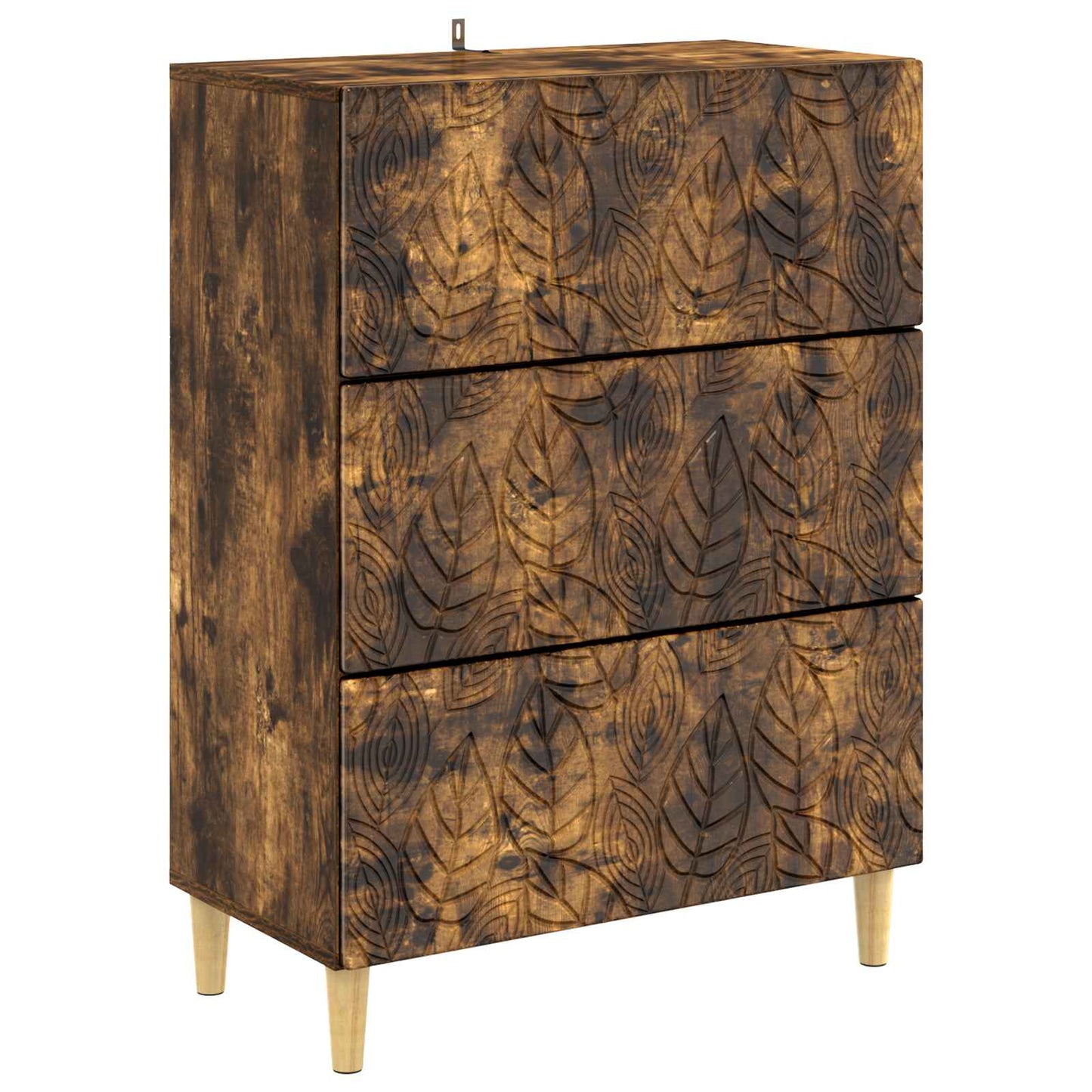 Ladenkast Gerookt eiken 66 x 34,5 x 90 cm Bewerkt hout